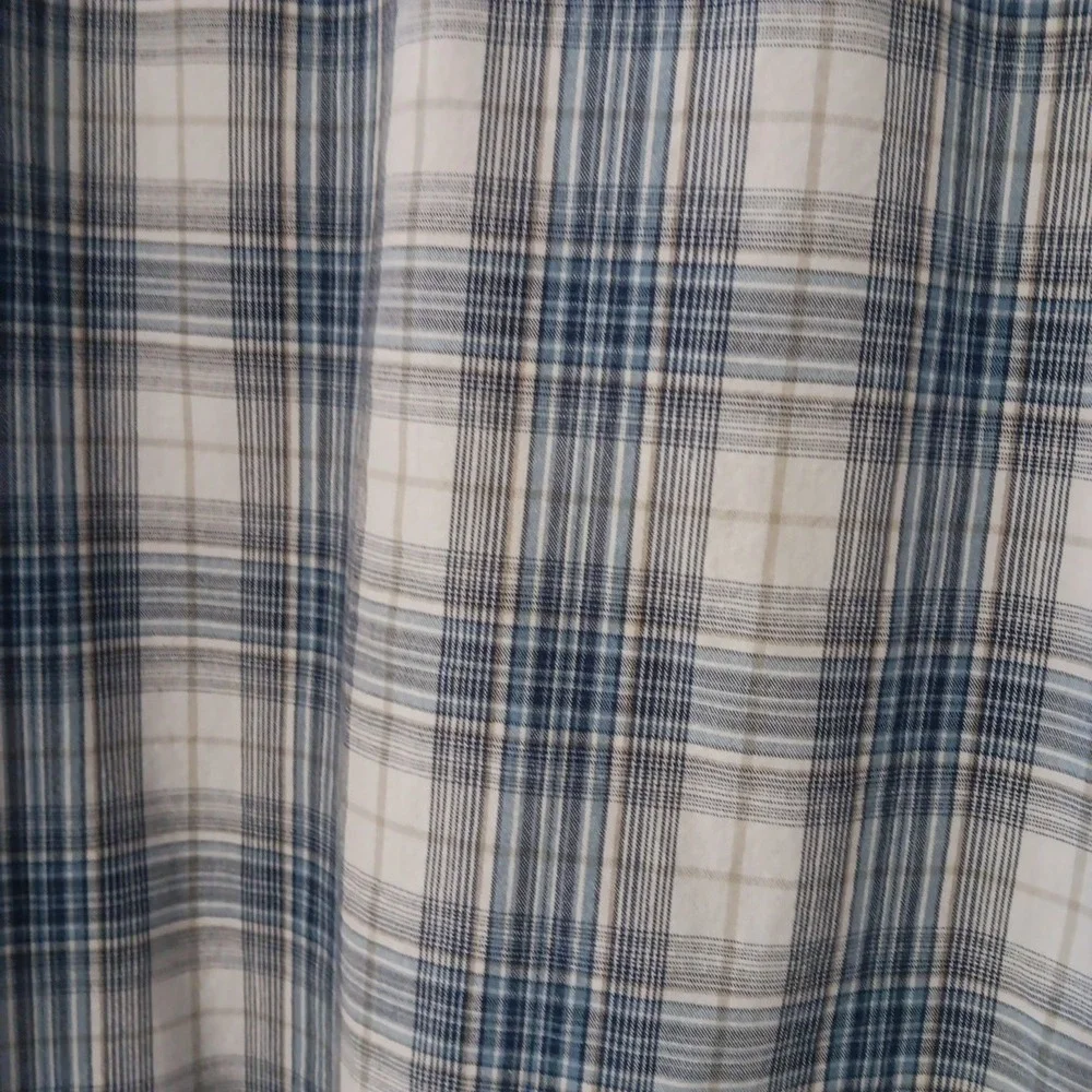 J. Ferrar‎ Shirt Men 2XL Tall Blue Short Sleeve Button Up Cotton - Picture 3 of 13